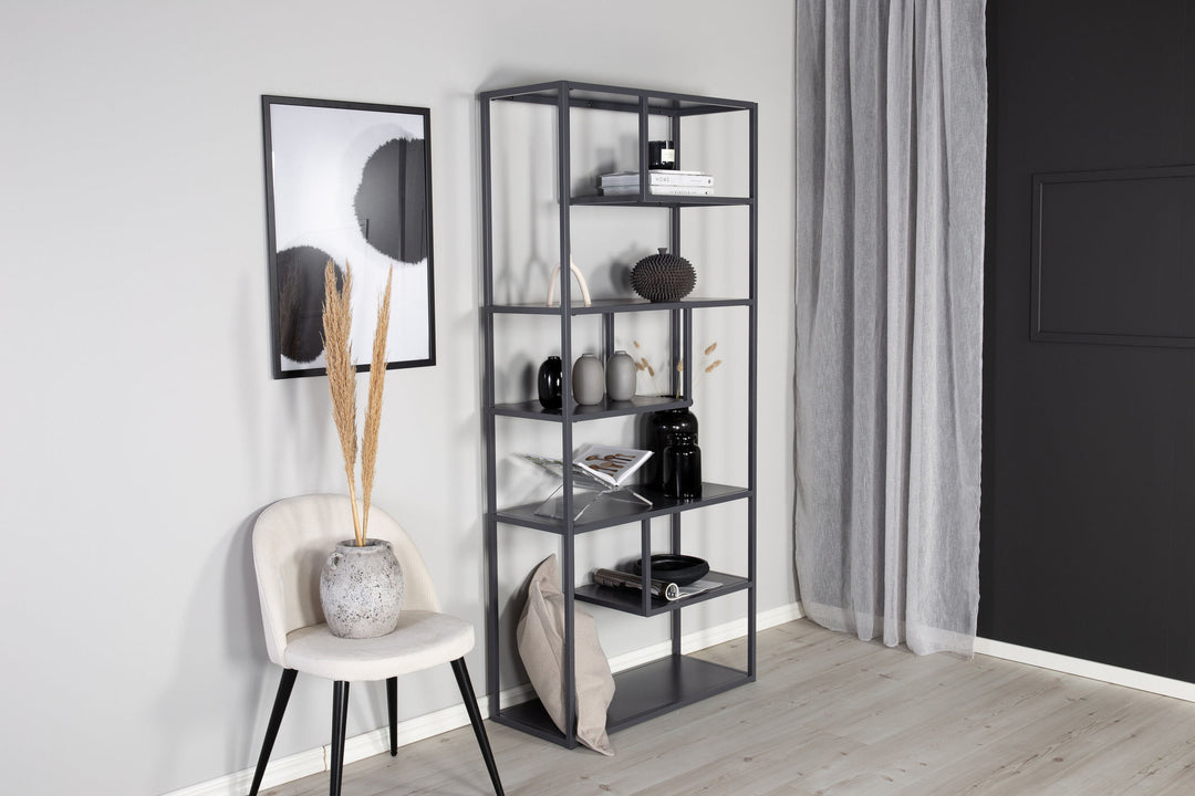 Venture Home Staal - Bookcase - Light Grey - Ersätts av 28076-205