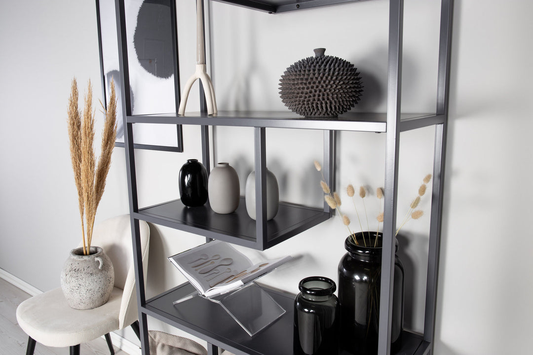 Venture Home Staal - Bookcase - Light Grey - Ersätts av 28076-205