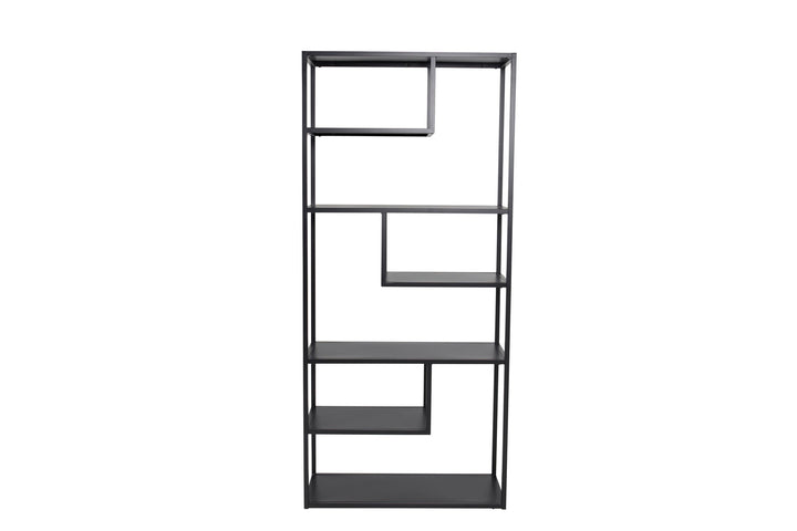 Venture Home Staal - Bookcase - Black - Ersätts av 28076-208