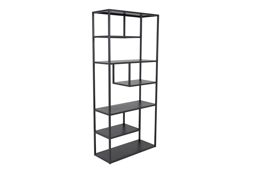 Venture Home Staal - Bookcase - Black - Ersätts av 28076-208