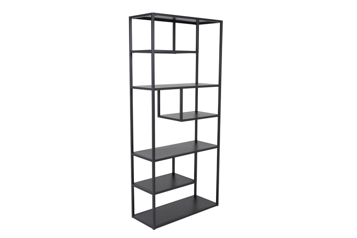 Venture Home Staal - Bookcase - Black - Ersätts av 28076-208