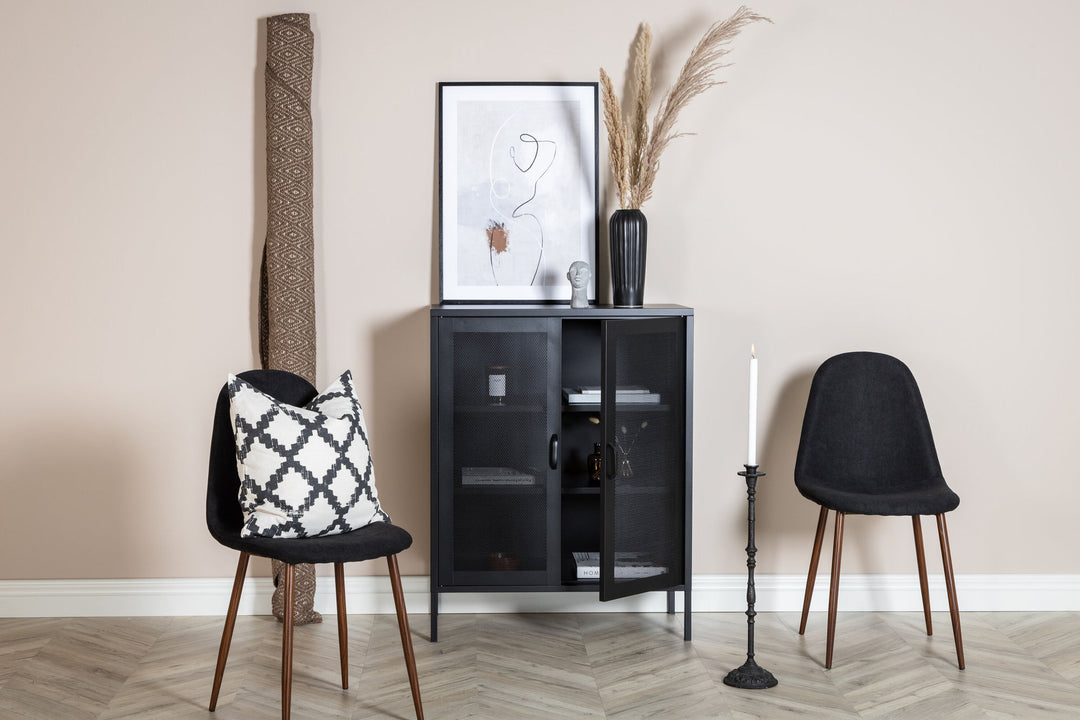 Venture Home Misha - Lave mesh-døre til skab - Sort - Ersätts av 25360-208
