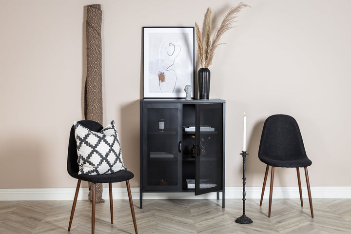 Venture Home Misha - Lave mesh-døre til skab - Sort - Ersätts av 25360-208