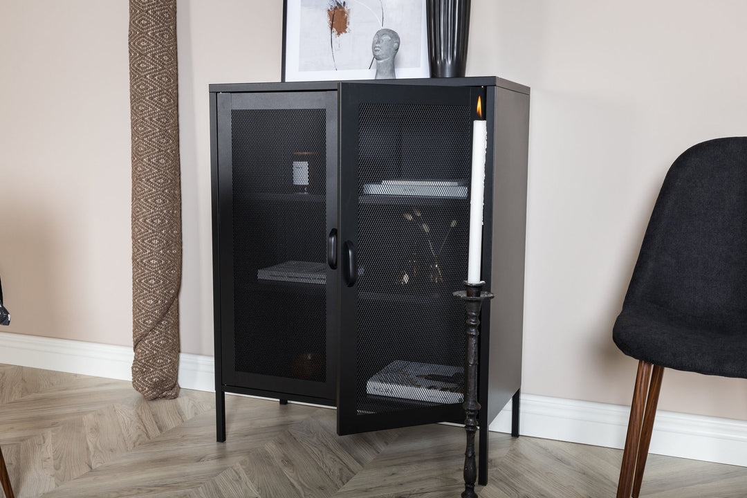 Venture Home Misha - Lave mesh-døre til skab - Sort - Ersätts av 25360-208
