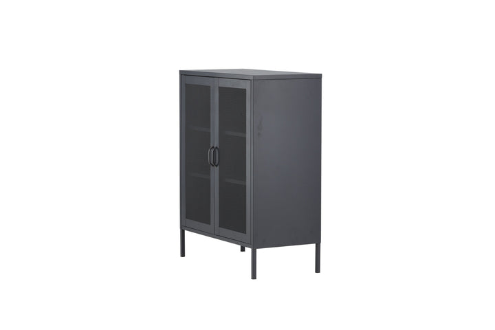 Venture Home Misha - Low cabinet mesh doors - Grey - Ersätts av 25360-205