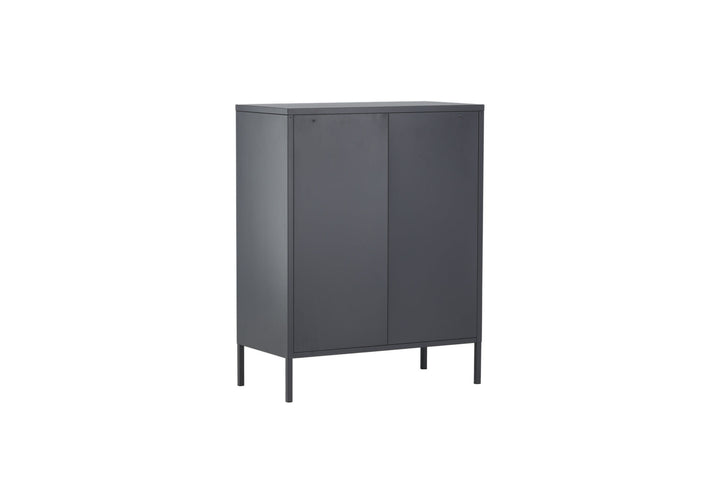 Venture Home Misha - Low cabinet mesh doors - Grey - Ersätts av 25360-205