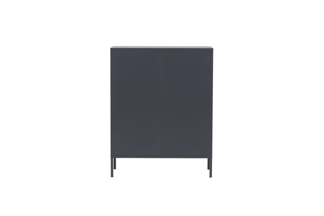 Venture Home Misha - Low cabinet mesh doors - Grey - Ersätts av 25360-205