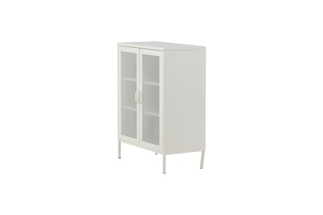 Venture Home Misha - Low cabinet mesh doors - White - Ersätts av 25360-201