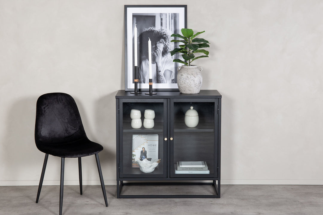 Venture Home Bakal - Bookcase - Black - Ersätts av 28067-208