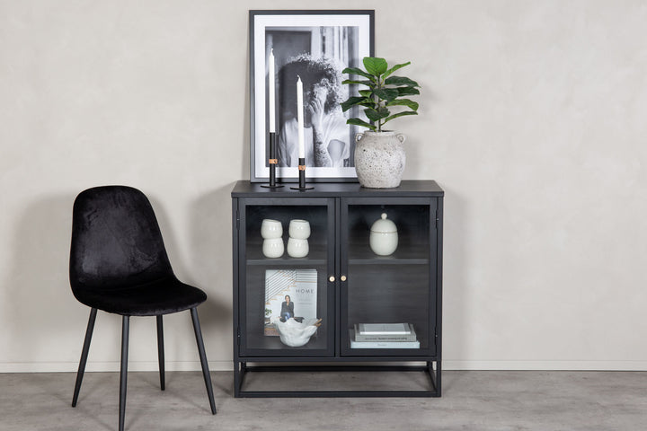 Venture Home Bakal - Bookcase - Black - Ersätts av 28067-208