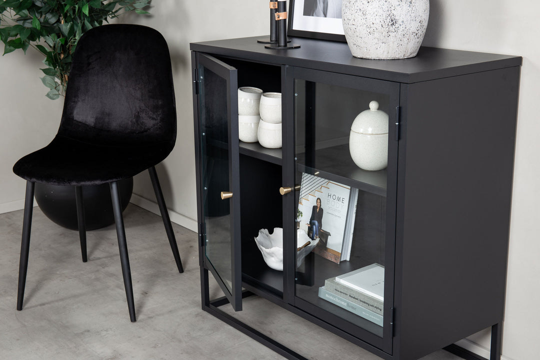 Venture Home Bakal - Bookcase - Black - Ersätts av 28067-208
