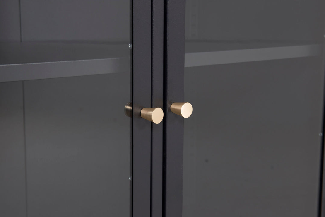 Venture Home Bakal - Bookcase - Black - Ersätts av 28067-208