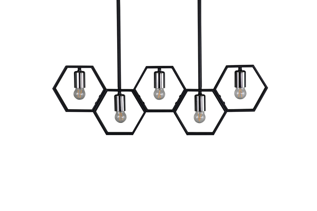 Venture Home Queen B Pendant Lamp L800*W42*H260 Black