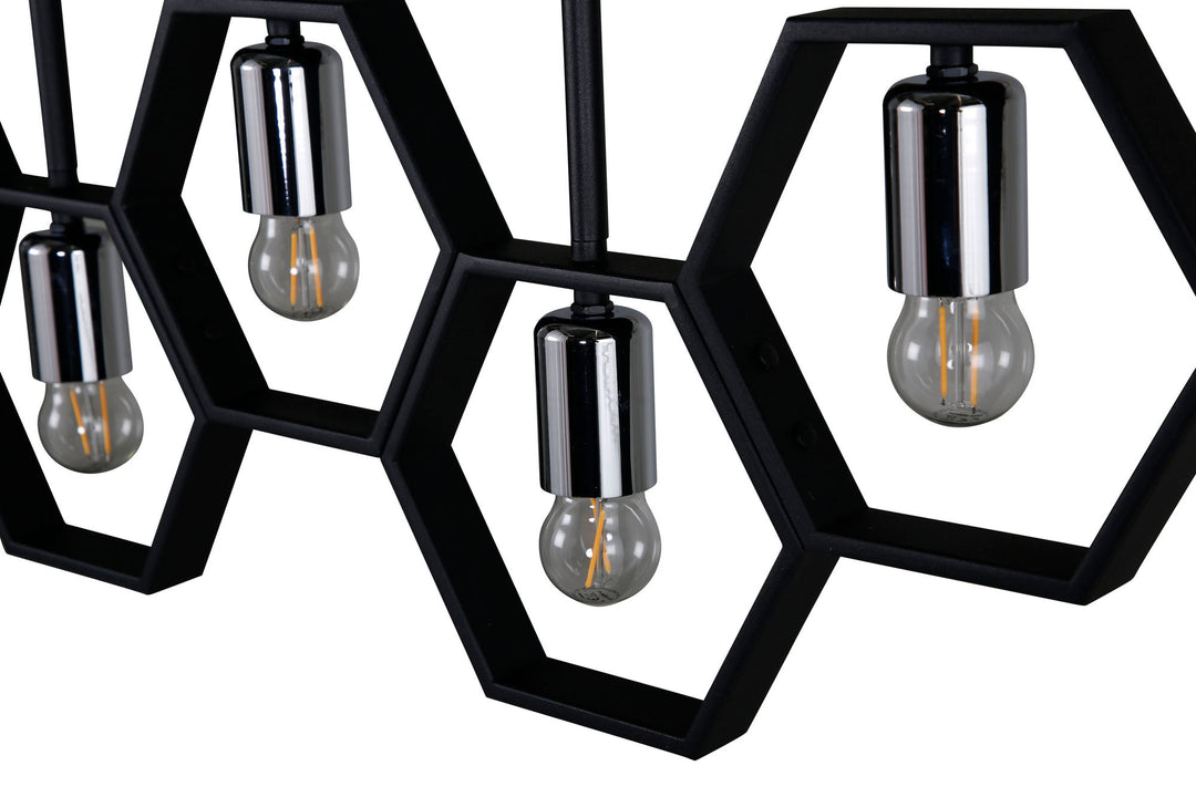 Venture Home Queen B Pendant Lamp L800*W42*H260 Black