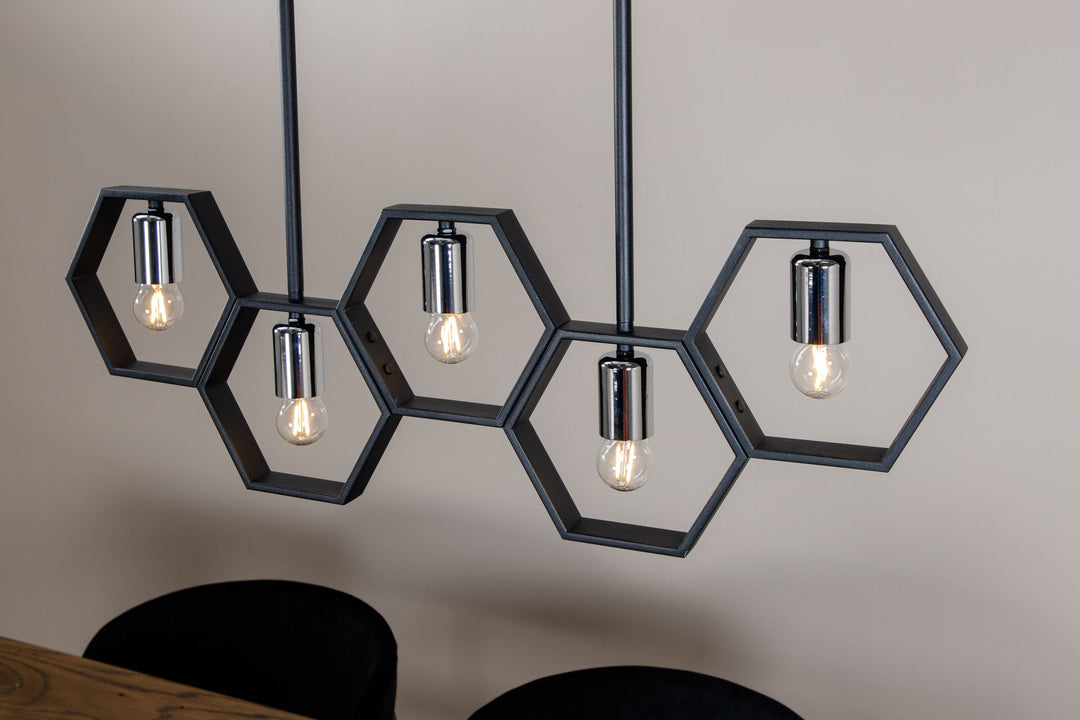 Venture Home Queen B Pendant Lamp L800*W42*H260 Black