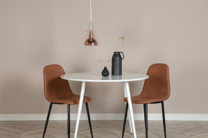 Venture Home Sirius Pendant clear glass with copper metal D250*H400