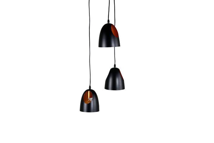 Venture Home Elda Pendant Lamp D400*H1440 Black / Copper