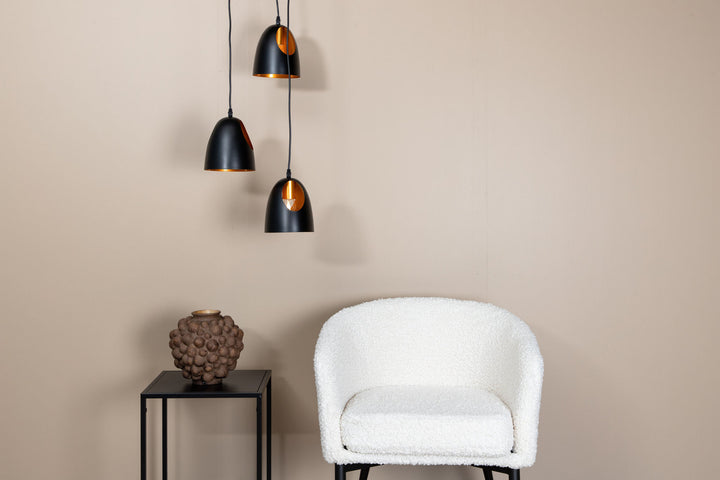 Venture Home Elda Pendant Lamp D400*H1440 Black / Copper