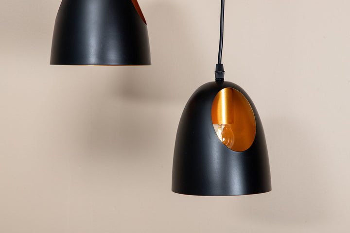 Venture Home Elda Pendant Lamp D400*H1440 Black / Copper