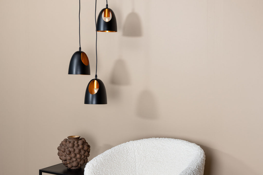 Venture Home Elda Pendant Lamp D400*H1440 Black / Copper