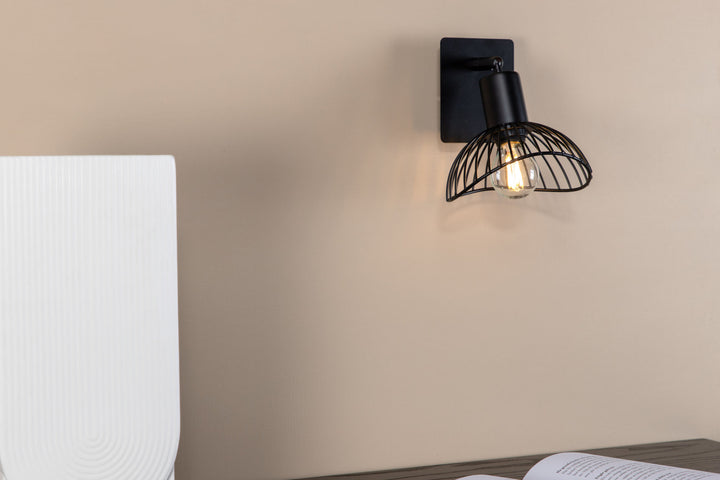 Venture Home Elsa Wall Lamp L135 x W115 x H185 Black