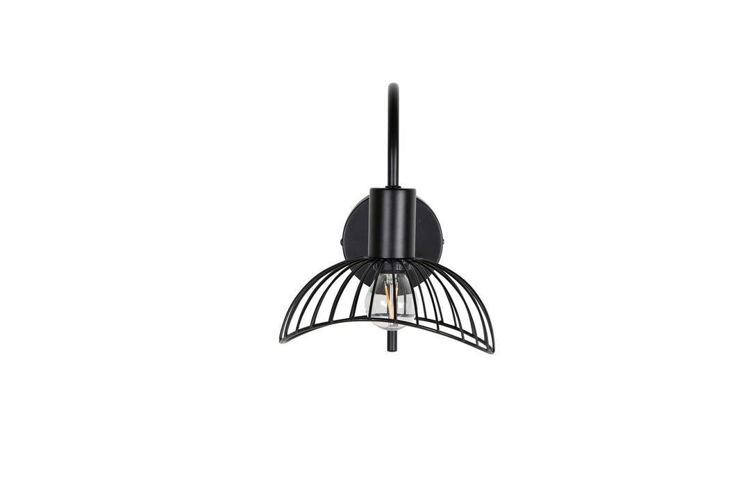 Venture Home Elsa væglampe L160 x B260 x H240 sort