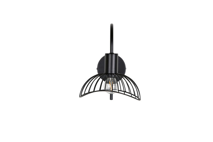 Venture Home Elsa væglampe L160 x B260 x H240 sort