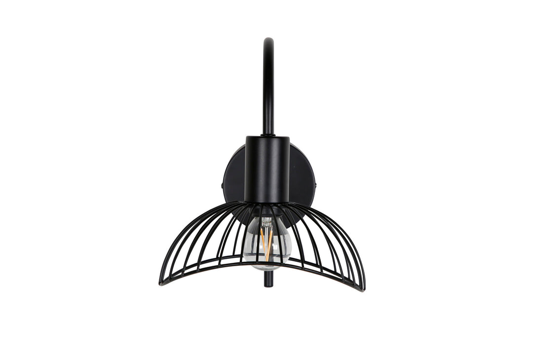 Venture Home Elsa væglampe L160 x B260 x H240 sort