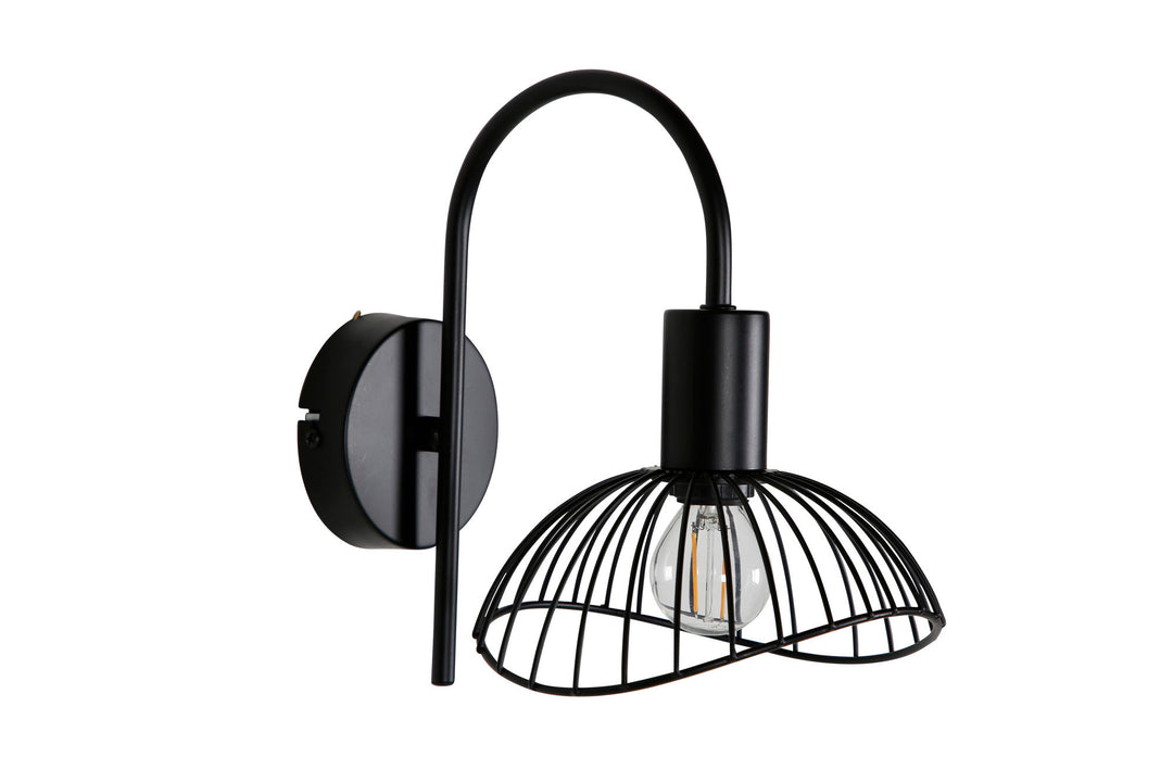 Venture Home Elsa væglampe L160 x B260 x H240 sort