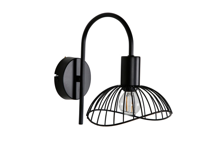 Venture Home Elsa væglampe L160 x B260 x H240 sort