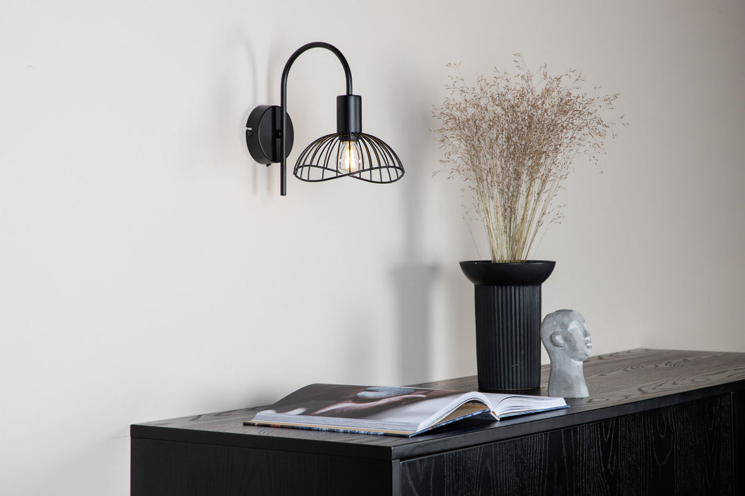 Venture Home Elsa væglampe L160 x B260 x H240 sort
