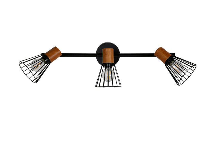 Venture Home Atticus Wall Lamp L485*W165*H150 Black