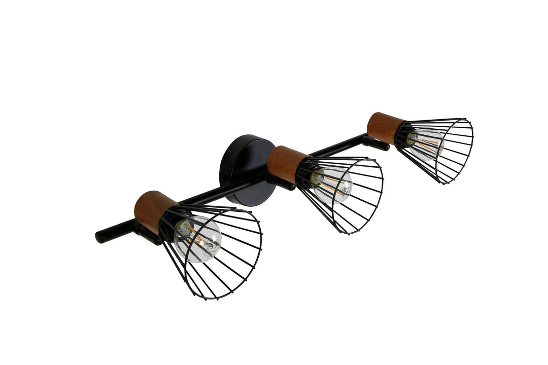 Venture Home Atticus Wall Lamp L485*W165*H150 Black