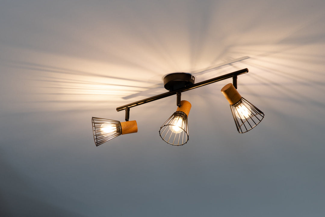 Venture Home Atticus Wall Lamp L485*W165*H150 Black