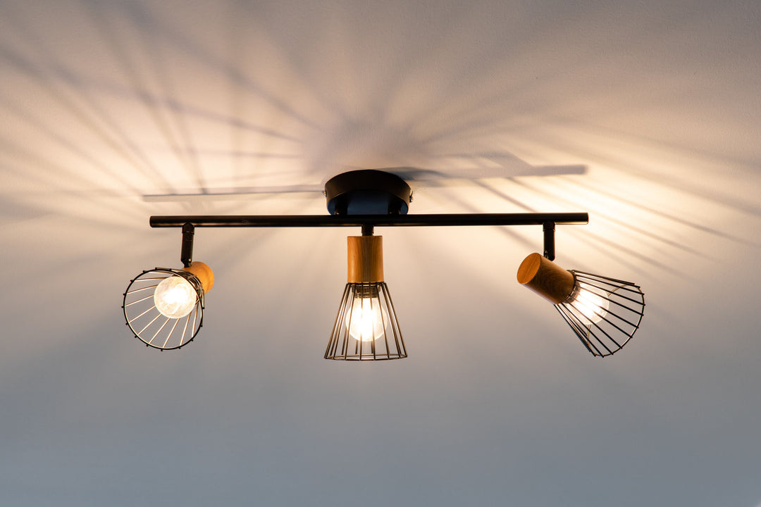 Venture Home Atticus Wall Lamp L485*W165*H150 Black