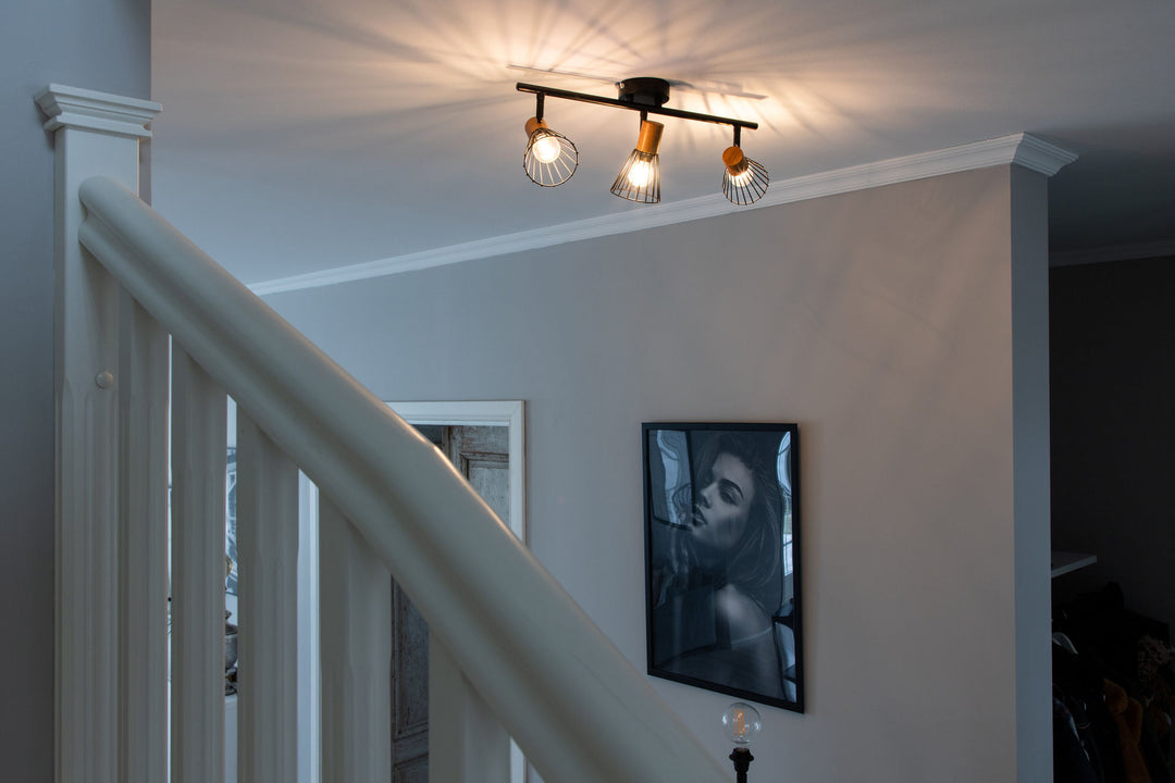 Venture Home Atticus Wall Lamp L485*W165*H150 Black