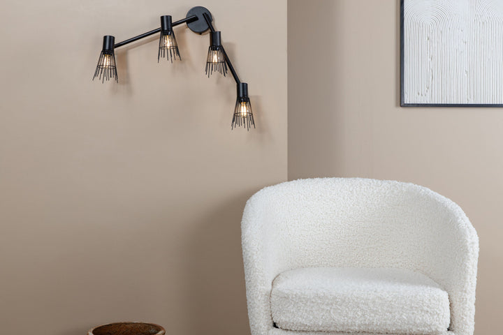 Venture Home Pico Wall Lamp L700*W190*H150 Black