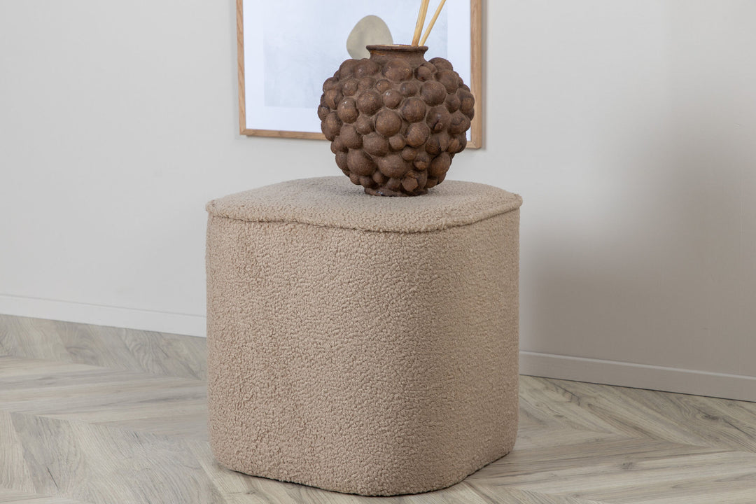 Venture Home Piff Pouf - / Beige Teddy