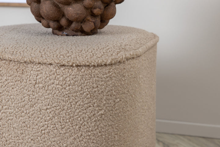 Venture Home Piff Pouf - / Beige Teddy