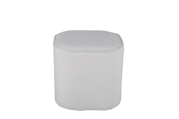 Venture Home Piff Pouf - / Offwhite Teddy