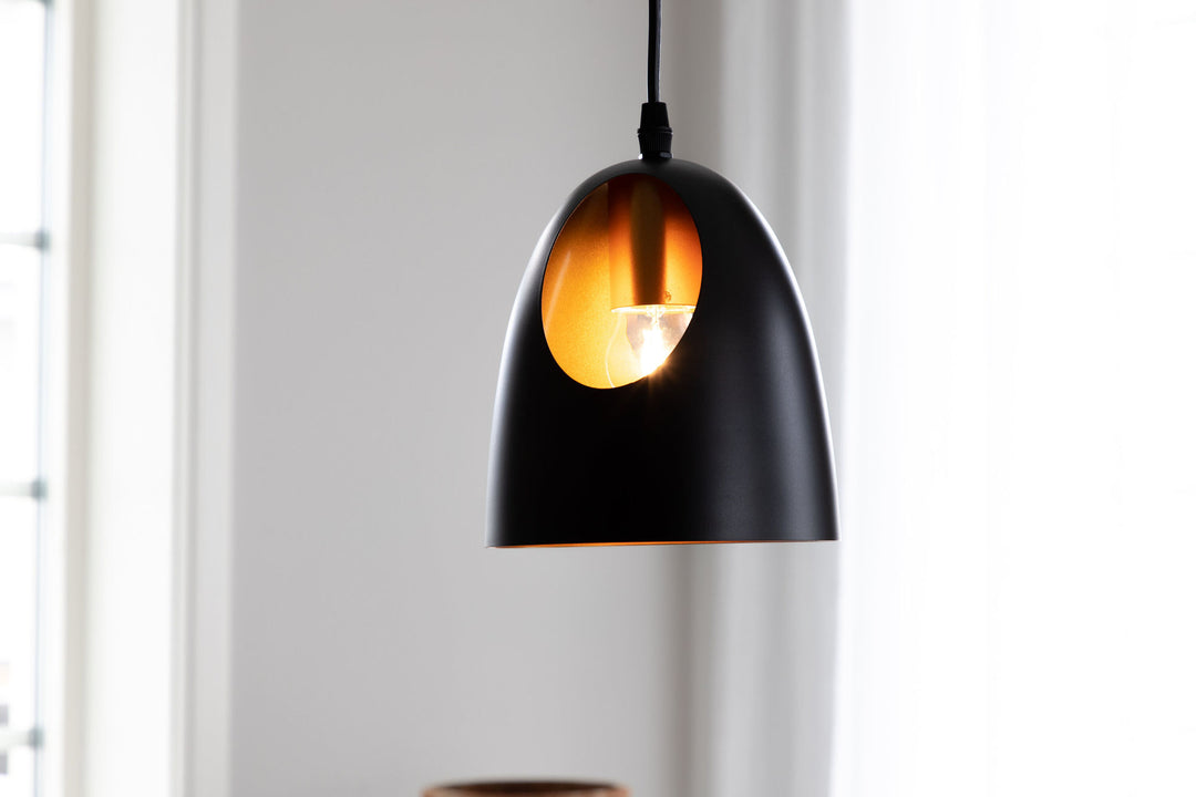 Venture Home Elda Pendant Lamp D160*H170 Black / Copper