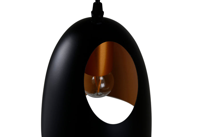 Venture Home Elda Pendant Lamp D160*H170 Black / Copper