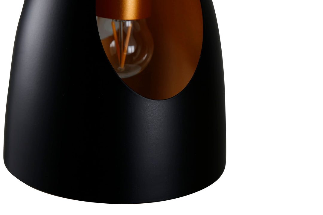 Venture Home Elda Pendant Lamp D160*H170 Black / Copper