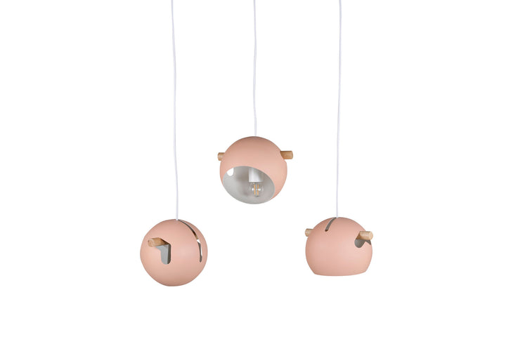 Venture Home Tubbie Pendant Lamp L730*W230*H155 Pink