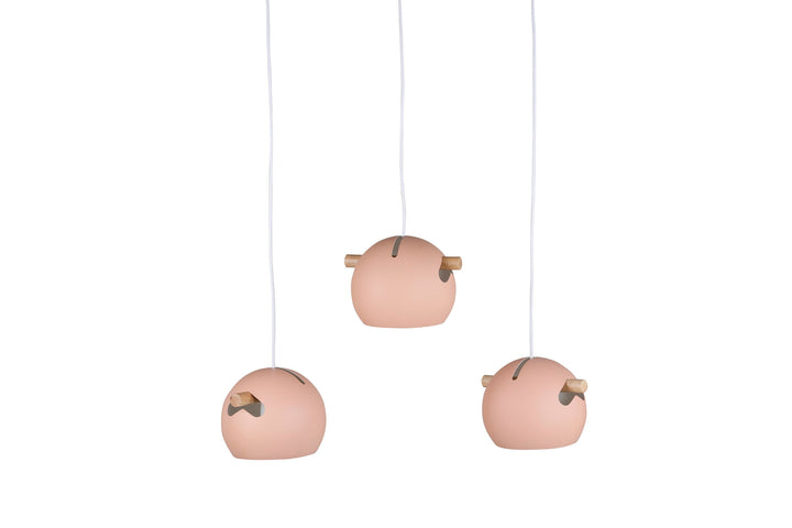 Venture Home Tubbie Pendant Lamp L730*W230*H155 Pink