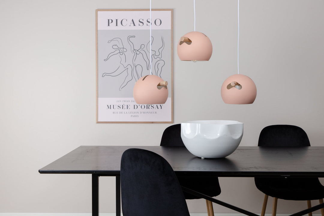 Venture Home Tubbie Pendant Lamp L730*W230*H155 Pink