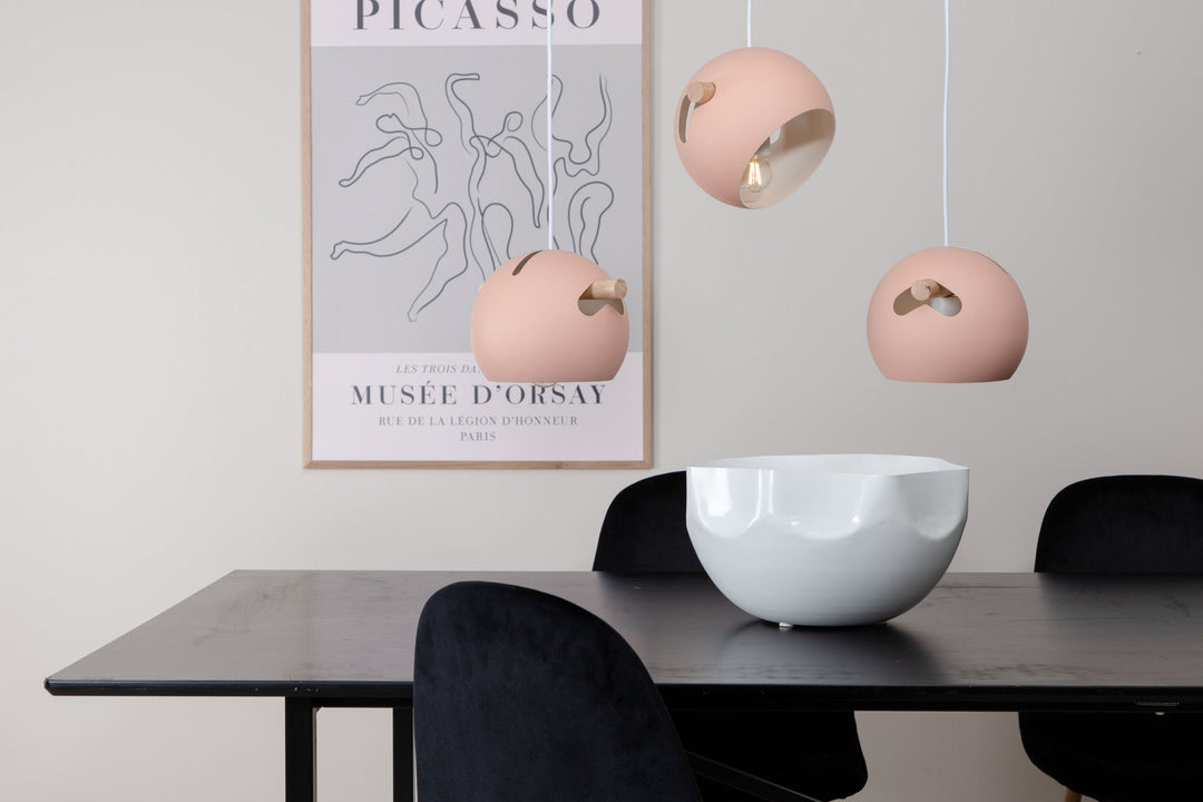 Venture Home Tubbie Pendant Lamp L730*W230*H155 Pink