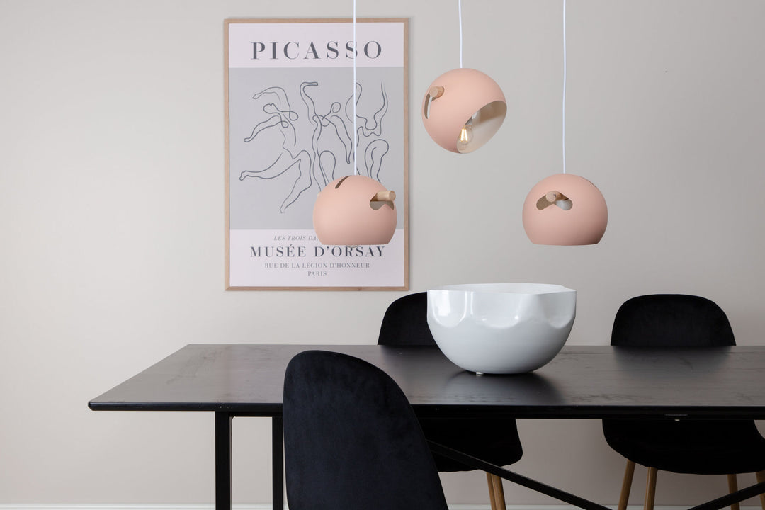 Venture Home Tubbie Pendant Lamp L730*W230*H155 Pink