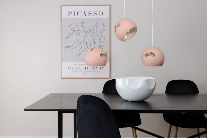 Venture Home Tubbie Pendant Lamp L730*W230*H155 Pink