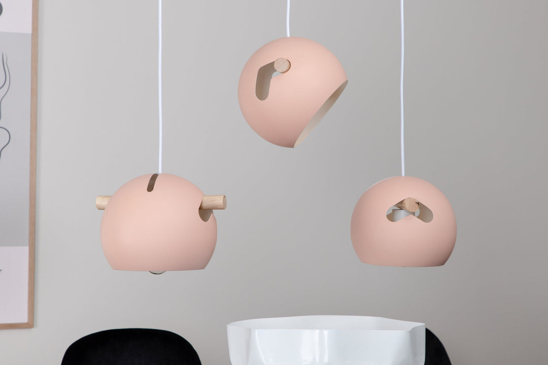 Venture Home Tubbie Pendant Lamp L730*W230*H155 Pink